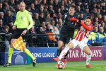 Eindhoven, 29 Januari 2025
8e en laatste wedstrijd  Champions League seizoen 2024-2025 PSV-FC Liverpool, eindstand 3-2
Federico Chiesa en Mauro Junior
Fotograaf Marco Ferrageau