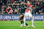Eindhoven, 29 Januari 2025
8e en laatste wedstrijd  Champions League seizoen 2024-2025 PSV-FC Liverpool, eindstand 3-2
Gody Gakpo en Rick Karsdorp
Fotograaf Marco Ferrageau