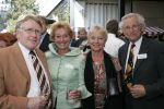 Amsterdam 14 juni 2005
Haringparty bij hilton hotel.
Judith Bosch met man en Lisette Hordijk met man