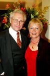 Amsterdam 12 maart 2002
Modeshow Monique Collignon in Sotheby's
Judith Bosch met vriend