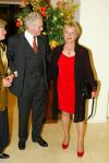 Amsterdam 12 maart 2002
Modeshow Monique Collignon in Sotheby's
Judith Bosch met vriend