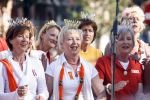 Amsterdam 30 april 2007
Het koninginnekoor met Ati Dijckmeester Judith Bosch en de moeder van Renee Vervoorn zingen tijdens koninginnedag.