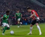 Eindhoven, 14 Januari 2025
Bekerwedstrijd 1/8 Finale PSV-Excelsior, eindstand 3-3 Na verlenging 5-4
Matteo Dams
Foto Jan Hoogsteen