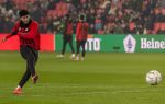 Eindhoven, 14 Januari 2025
Bekerwedstrijd 1/8 Finale PSV-Excelsior, eindstand 3-3 Na verlenging 5-4
Ricardo Pepi
Foto Jan Hoogsteen