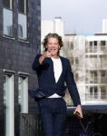 Amsterdam 10 januari 2025
Tygo Gernandt bij zijn huis in het centrum van Amsterdam.