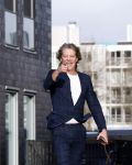 Amsterdam 10 januari 2025
Tygo Gernandt bij zijn huis in het centrum van Amsterdam.