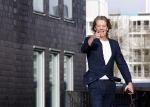 Amsterdam 10 januari 2025
Tygo Gernandt bij zijn huis in het centrum van Amsterdam.