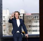 Amsterdam 10 januari 2025
Tygo Gernandt bij zijn huis in het centrum van Amsterdam.