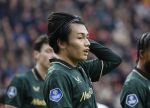 Eindhoven, 1 Februari 2026
Kompetitiewedstrijd PSV-Feyenoord, eindstand 3-0
Ayase Ueda
