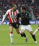 Eindhoven, 1 Februari 2026
Kompetitiewedstrijd PSV-Feyenoord, eindstand 3-0
Ayase Ueda en Armando Obispo