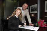 Maastricht 14 januari 2026
Doop tulipa Emma Kok bij het vrijthof in Maastricht  haar ouders en opa en oma's waren erbij aanwezig