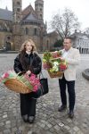 Maastricht 14 januari 2026
Doop tulipa Emma Kok bij het vrijthof in Maastricht  haar ouders en opa en oma's waren erbij aanwezig
