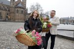Maastricht 14 januari 2026
Doop tulipa Emma Kok bij het vrijthof in Maastricht  haar ouders en opa en oma's waren erbij aanwezig