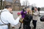 Maastricht 14 januari 2026
Doop tulipa Emma Kok bij het vrijthof in Maastricht  haar ouders en opa en oma's waren erbij aanwezig