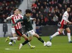 Eindhoven, 1 Februari 2026
Kompetitiewedstrijd PSV-Feyenoord, eindstand 3-0
Hwang In-beom en Paul Wanner