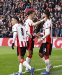 Eindhoven, 1 Februari 2026
Kompetitiewedstrijd PSV-Feyenoord, eindstand 3-0
Ivan Perisic en Ismail Saibari scoort 3-0