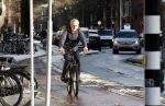 Amsterdam 6 januari 2026
Jaap Jongbloed vertrekt bij zijn sportschool op de fiets naar huis .