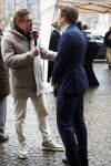 Amsterdam 12 januari 2026
Nieuwjaarsreceptie Koning Willem Alexander en Koningin Maxima bij het paleis op de dam . Vandaag komen er vooral mensen uit de politiek. Jair Ferwerda