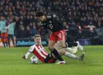 Eindhoven, 28 Januari 2026
Laatste wedstrijd in voorronde Champions League
PSV-Bayern Munchen, eindstand 1-2
Jamal Musiala in duel met