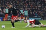 Eindhoven, 28 Januari 2026
Laatste wedstrijd in voorronde Champions League
PSV-Bayern Munchen, eindstand 1-2
Jamal Musiala in duel met
