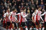 Eindhoven, 1 Februari 2026
Kompetitiewedstrijd PSV-Feyenoord, eindstand 3-0
Joey Veerman Armando Obispo Ismael Saibarin Sergino Dest Paul Wanner EsmirBajraktarevic Guus Til