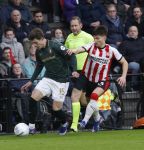 Eindhoven, 1 Februari 2026
Kompetitiewedstrijd PSV-Feyenoord, eindstand 3-0
Jordan Bos en Esmir Bajraktarevic