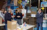 Rotterdam 15 januari 2026
Koningin Maxima bezoekt stichting jarige Job en pakt samen met de andere vrijwilligers de miljoenste doos / box in .