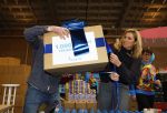 Rotterdam 15 januari 2026
Koningin Maxima bezoekt stichting jarige Job en pakt samen met de andere vrijwilligers de miljoenste doos / box in .