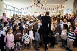 Alphen aan de Rijn 22 januari 2026
Koningin Maxima op een school in Alphen aan de Rijn