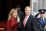 Amsterdam 12 januari 2026
Nieuwjaarsreceptie Koning Willem Alexander en Koningin Maxima bij het paleis op de dam .