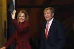 Amsterdam 12 januari 2026
Nieuwjaarsreceptie Koning Willem Alexander en Koningin Maxima bij het paleis op de dam .