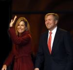 Amsterdam 12 januari 2026
Nieuwjaarsreceptie Koning Willem Alexander en Koningin Maxima bij het paleis op de dam .