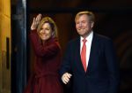 Amsterdam 12 januari 2026
Nieuwjaarsreceptie Koning Willem Alexander en Koningin Maxima bij het paleis op de dam .