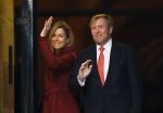 Amsterdam 12 januari 2026
Nieuwjaarsreceptie Koning Willem Alexander en Koningin Maxima bij het paleis op de dam .