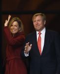 Amsterdam 12 januari 2026
Nieuwjaarsreceptie Koning Willem Alexander en Koningin Maxima bij het paleis op de dam .
