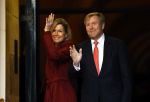 Amsterdam 12 januari 2026
Nieuwjaarsreceptie Koning Willem Alexander en Koningin Maxima bij het paleis op de dam .