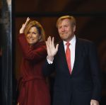 Amsterdam 12 januari 2026
Nieuwjaarsreceptie Koning Willem Alexander en Koningin Maxima bij het paleis op de dam .