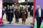 Eindhoven 26 oktober 2023
Koningin Maxima op bezok bij de dutch design week in Eindhoven . Maxima had haar goede vriendin Mariska Dietz mee genomen . Mariska Heeft paleis huis Den Bosch ingericht .