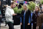 Eindhoven 26 oktober 2023
Koningin Maxima op bezok bij de dutch design week in Eindhoven . Maxima had haar goede vriendin Mariska Dietz mee genomen . Mariska Heeft paleis huis Den Bosch ingericht . Jochem Goedhals