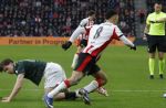 Eindhoven, 1 Februari 2026
Kompetitiewedstrijd PSV-Feyenoord, eindstand 3-0
Leo Sauer en Sergino Dest