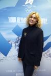 Hilversum 20 januari 2026
Presentatie crew van Eurosport die naar de olympische spelen gaan. Lexie Stevens
