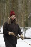 Huizen 11 januari 2026
Linda de Mol en haar partner Jeroen Rietbergen laten in een koud Huizen hun twee honden uit . Ze zijn beide warm aangekleed .