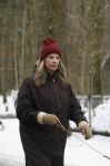 Huizen 11 januari 2026
Linda de Mol en haar partner Jeroen Rietbergen laten in een koud Huizen hun twee honden uit . Ze zijn beide warm aangekleed .