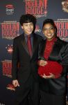Utrecht 14 januari 2026
Premiere April Darby bij moulin Rouge in Beatrixtheater .Natacha Harlequin kwam met haar zoon