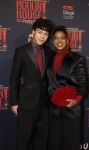 Utrecht 14 januari 2026
Premiere April Darby bij moulin Rouge in Beatrixtheater .Natacha Harlequin kwam met haar zoon