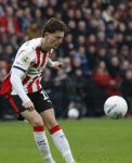 Eindhoven, 1 Februari 2026
Kompetitiewedstrijd PSV-Feyenoord, eindstand 3-0
Paul Wanner