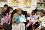 Amsterdam 21 januari 2026
Prinses Laurentien leest voor de 20e keer voor aan kinderen in de Bibliotheek Reigersbos in Amsterdam Bijlmer.