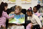 Amsterdam 21 januari 2026
Prinses Laurentien leest voor de 20e keer voor aan kinderen in de Bibliotheek Reigersbos in Amsterdam Bijlmer.