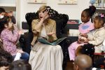 Amsterdam 21 januari 2026
Prinses Laurentien leest voor de 20e keer voor aan kinderen in de Bibliotheek Reigersbos in Amsterdam Bijlmer.