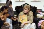 Amsterdam 21 januari 2026
Prinses Laurentien leest voor de 20e keer voor aan kinderen in de Bibliotheek Reigersbos in Amsterdam Bijlmer.